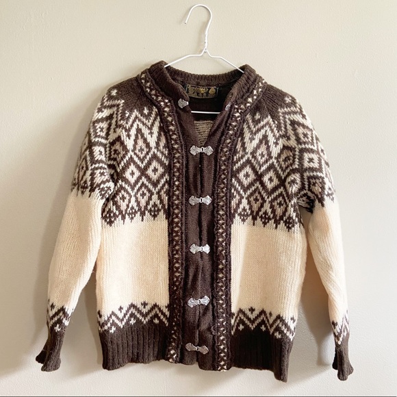 Nordstrikk Norwegian fair isle cardigan S - Picture 8 of 12